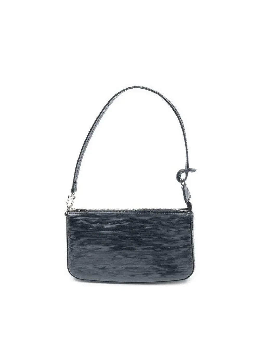 Louis Vuitton Pochette Black Epi Handbag